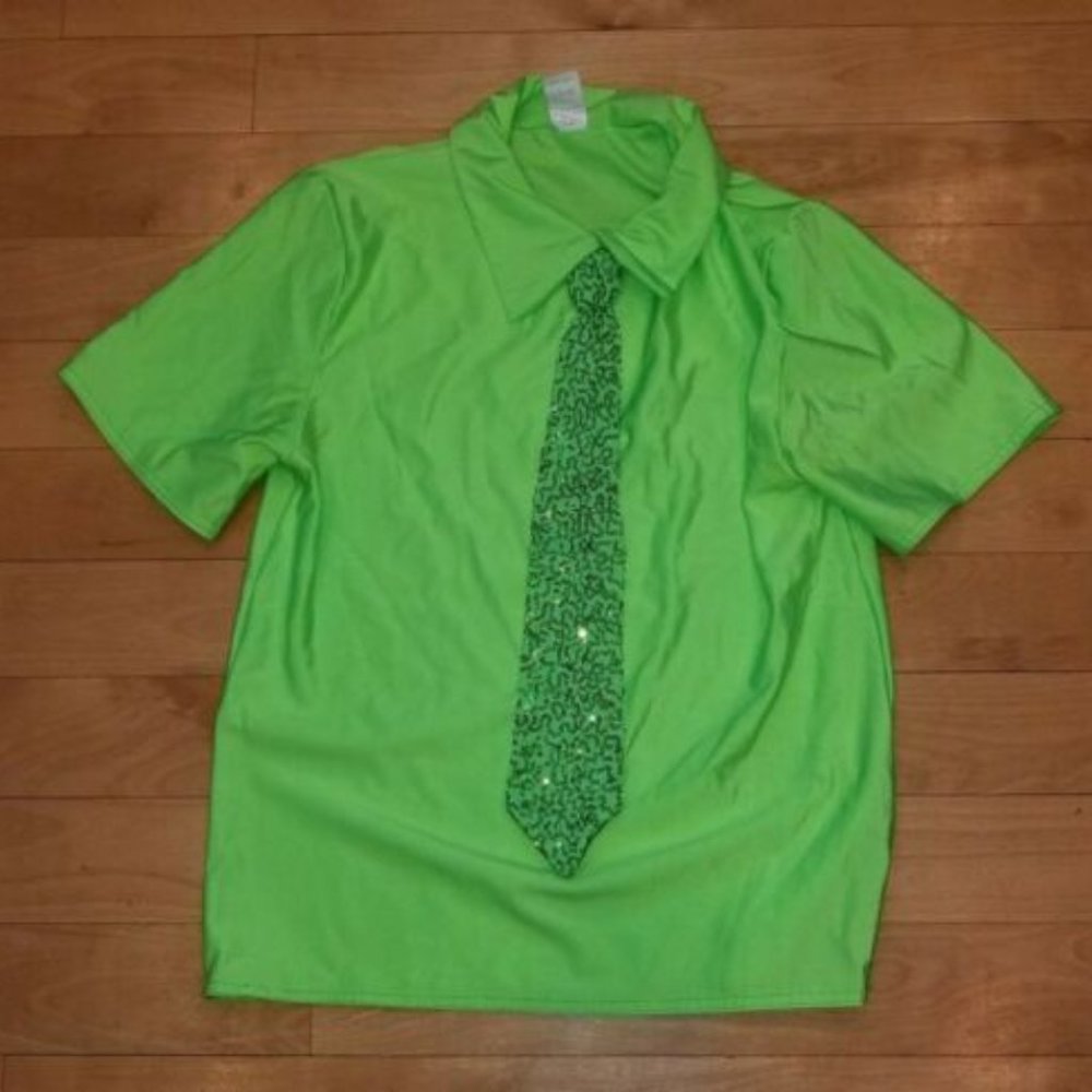 A Wish Come True Green Top with Tie - Small Adult